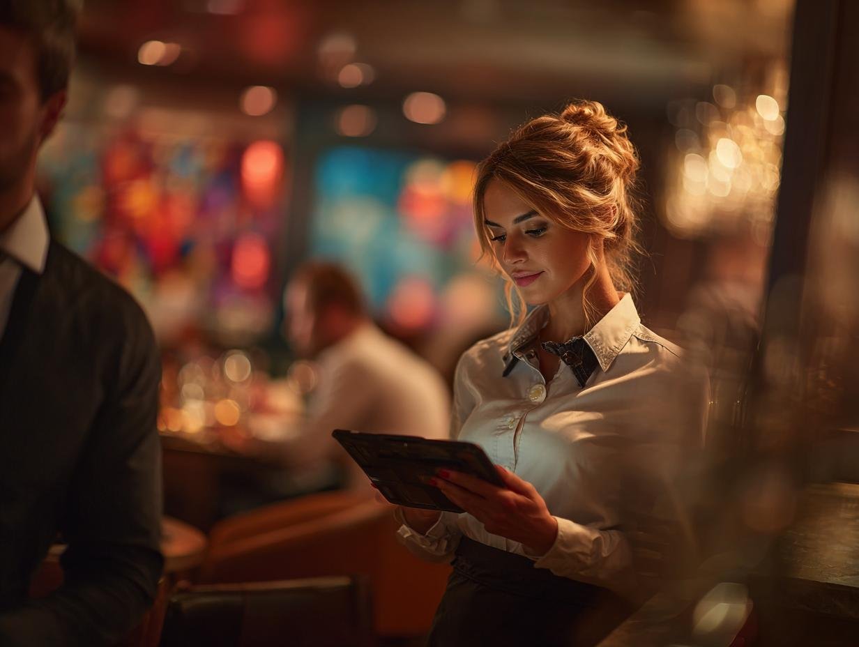 Menu management dashboard